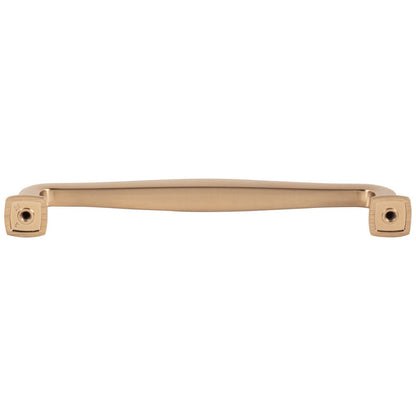 96 mm Center-to-Center Satin Nickel Fontana Cabinet Pull