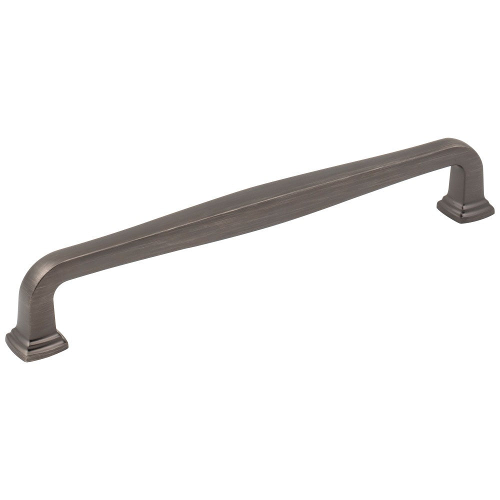 96 mm Center-to-Center Satin Nickel Fontana Cabinet Pull