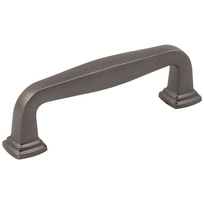 96 mm Center-to-Center Satin Nickel Fontana Cabinet Pull