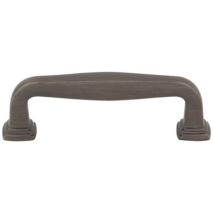 96 mm Center-to-Center Satin Nickel Fontana Cabinet Pull
