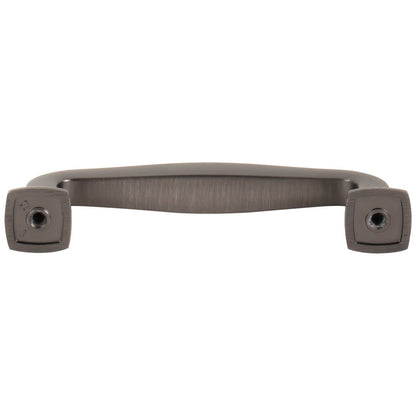 96 mm Center-to-Center Satin Nickel Fontana Cabinet Pull