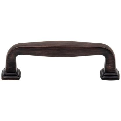 96 mm Center-to-Center Satin Nickel Fontana Cabinet Pull