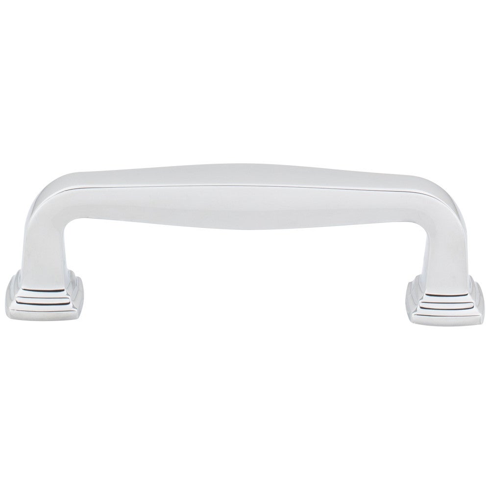 96 mm Center-to-Center Satin Nickel Fontana Cabinet Pull