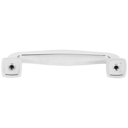 96 mm Center-to-Center Satin Nickel Fontana Cabinet Pull