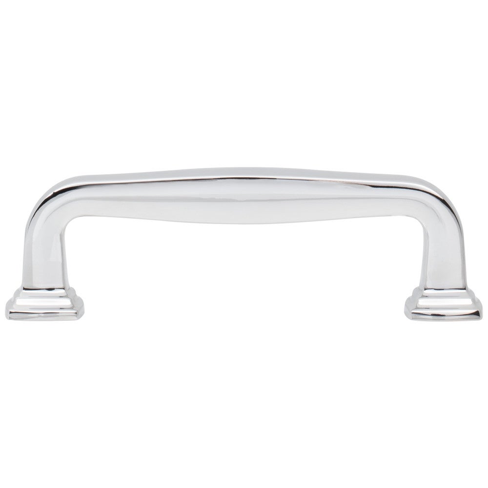 96 mm Center-to-Center Satin Nickel Fontana Cabinet Pull