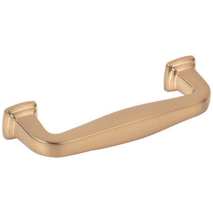 96 mm Center-to-Center Satin Nickel Fontana Cabinet Pull