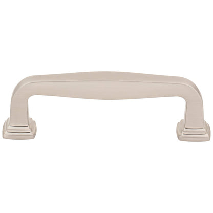 96 mm Center-to-Center Satin Nickel Fontana Cabinet Pull