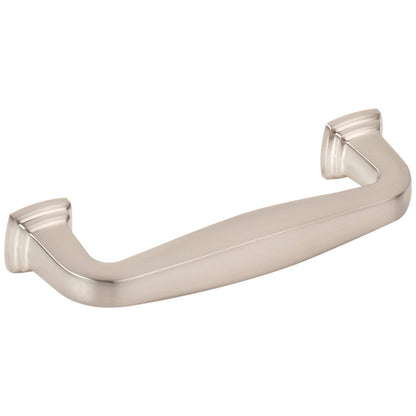 96 mm Center-to-Center Satin Nickel Fontana Cabinet Pull