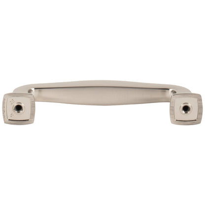 96 mm Center-to-Center Satin Nickel Fontana Cabinet Pull