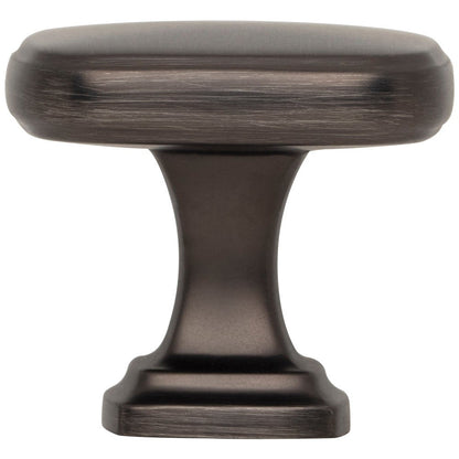 1-3/8" Overall Length Satin Nickel Fontana Cabinet Knob