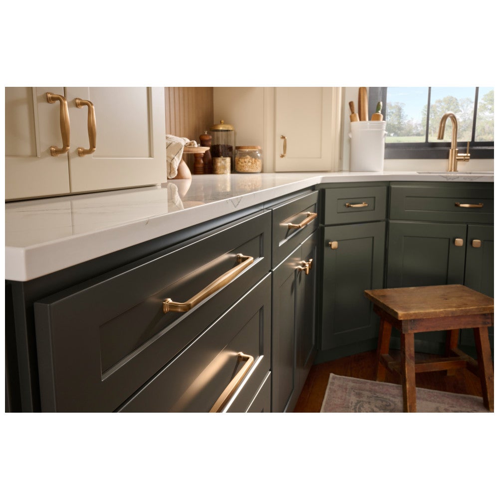 1-3/8" Overall Length Satin Nickel Fontana Cabinet Knob