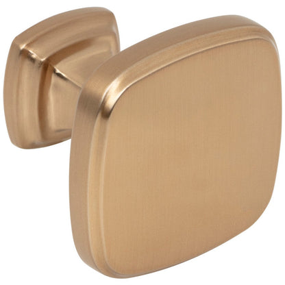 1-3/8" Overall Length Satin Nickel Fontana Cabinet Knob