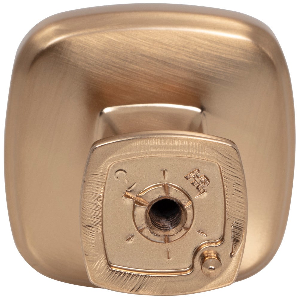 1-3/8" Overall Length Satin Nickel Fontana Cabinet Knob