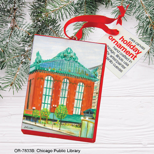 Chicago Public Library, Ornament (OR-7833B)