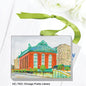 Chicago Public Library, Mini Canvas (MC-7833A)