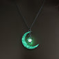Radiant Crystal Pendant Necklace with Silver Plated Chain