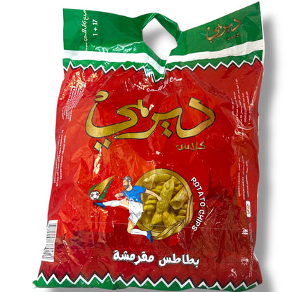 Derby Potato Chips Bulk 18-Pack - Crunchy, Flavorful Snack for Game Days and Gatherings