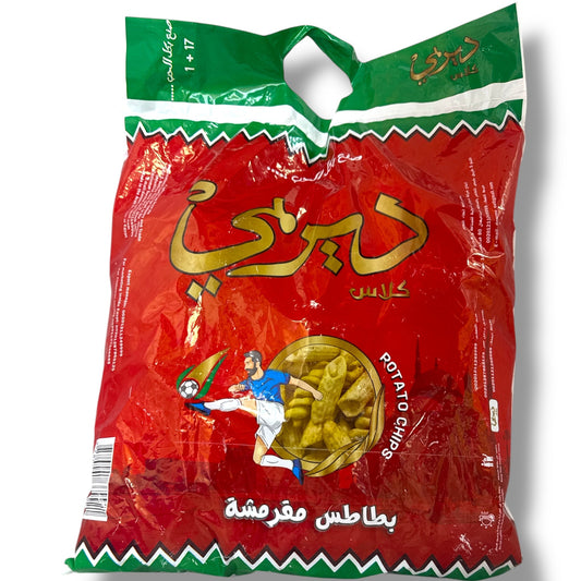 Derby Potato Chips Bulk 18-Pack - Crunchy, Flavorful Snack for Game Days and Gatherings