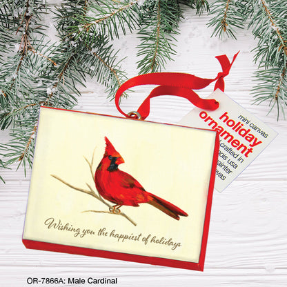 Male Cardinal, Ornament (OR-7866A)