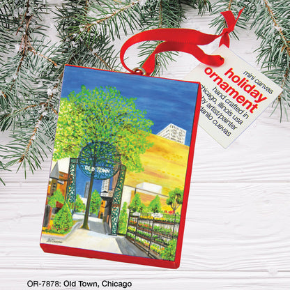Old Town, Chicago, Ornament (OR-7878A)
