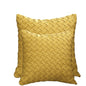 Set of 2 Throw Pillow Covers AND Inserts mixed of 18"x18" and 20"x20" well mixed one of each size