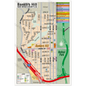 Bankers Hill Map, San Diego, CA - POSTER PRINTS