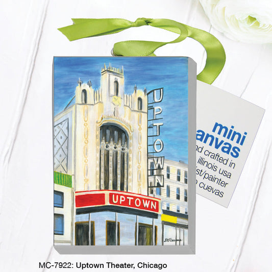 Uptown Theater, Chicago, Mini Canvas (MC-7922A)