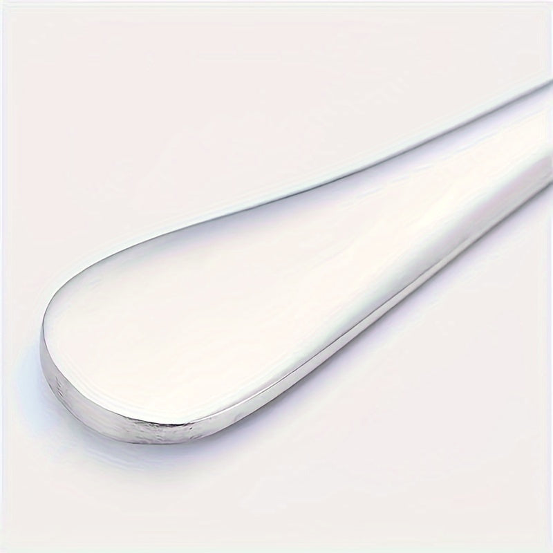 Set of 8 Stainless Steel LongHandled Spoons