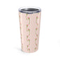 Customizable: Floral Striped Tumbler | 20oz Travel Mug | Perfect Gift for Mother's Day, Weddings, Tea Lovers, Spring Decor