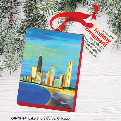 Lake Shore Curve, Chicago, Ornament (OR-7949F)