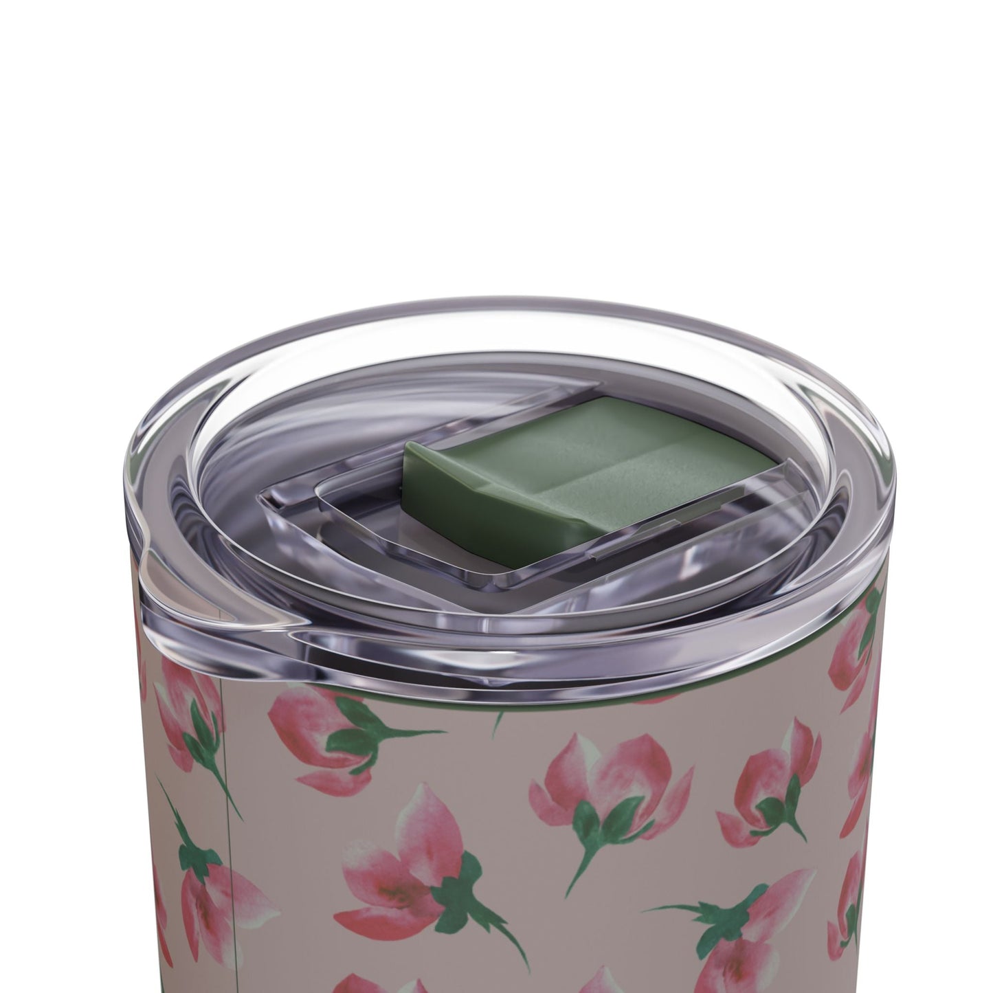 Customizable: Floral Pattern Tumbler, Personalized Gift for Coffee Lovers, Travel Mug for Women, Insulated Drinkware, Trendy Water Bottle