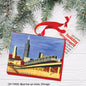 Blue Line Up-Close, Chicago, Ornament (OR-7980E)
