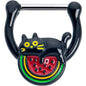 16G 5/16 Watermelon Cat Love Cartilage Clicker Ring