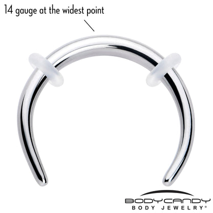 14G 3/8 Pincher Crescent Taper