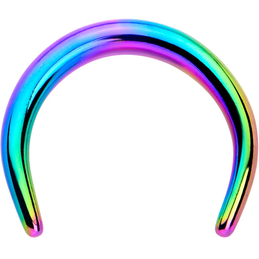 14G 5/16 Rainbow Pincher Crescent Taper