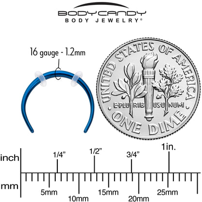 16G 3/8 Blue Pincher Crescent Taper