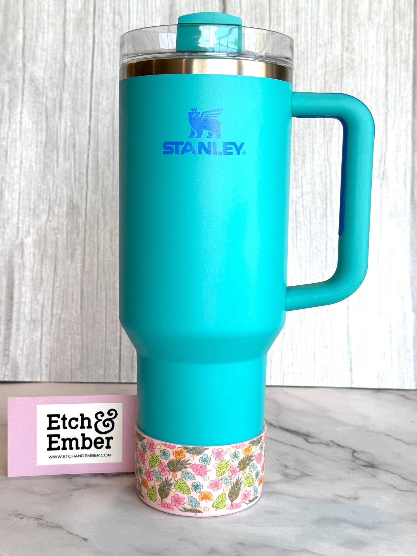 TROPICAL RETREAT Tumbler Boot -fits 20-40oz