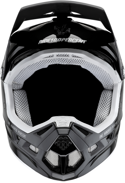 100% Aircraft Helmet - Silo - Black - Small 80001-00002