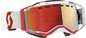 SCOTT Prospect Snow Goggles - Light Sensitive - White/Red - Red Chrome 278603-1030341