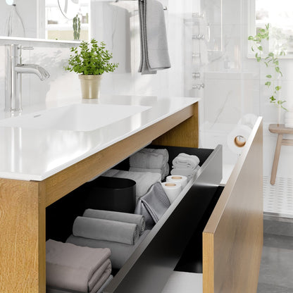 Eviva Madeira Wall Mount Bath Vanity with Acrylic Top and Integrated Sink (20"-48")