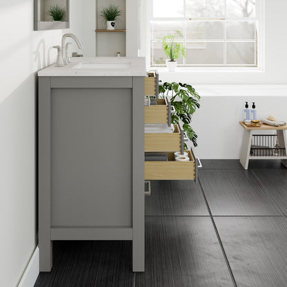 Eviva Aberdeen Bath Vanity with Counter Top and Undermount Porcelain Sink (24"-96")