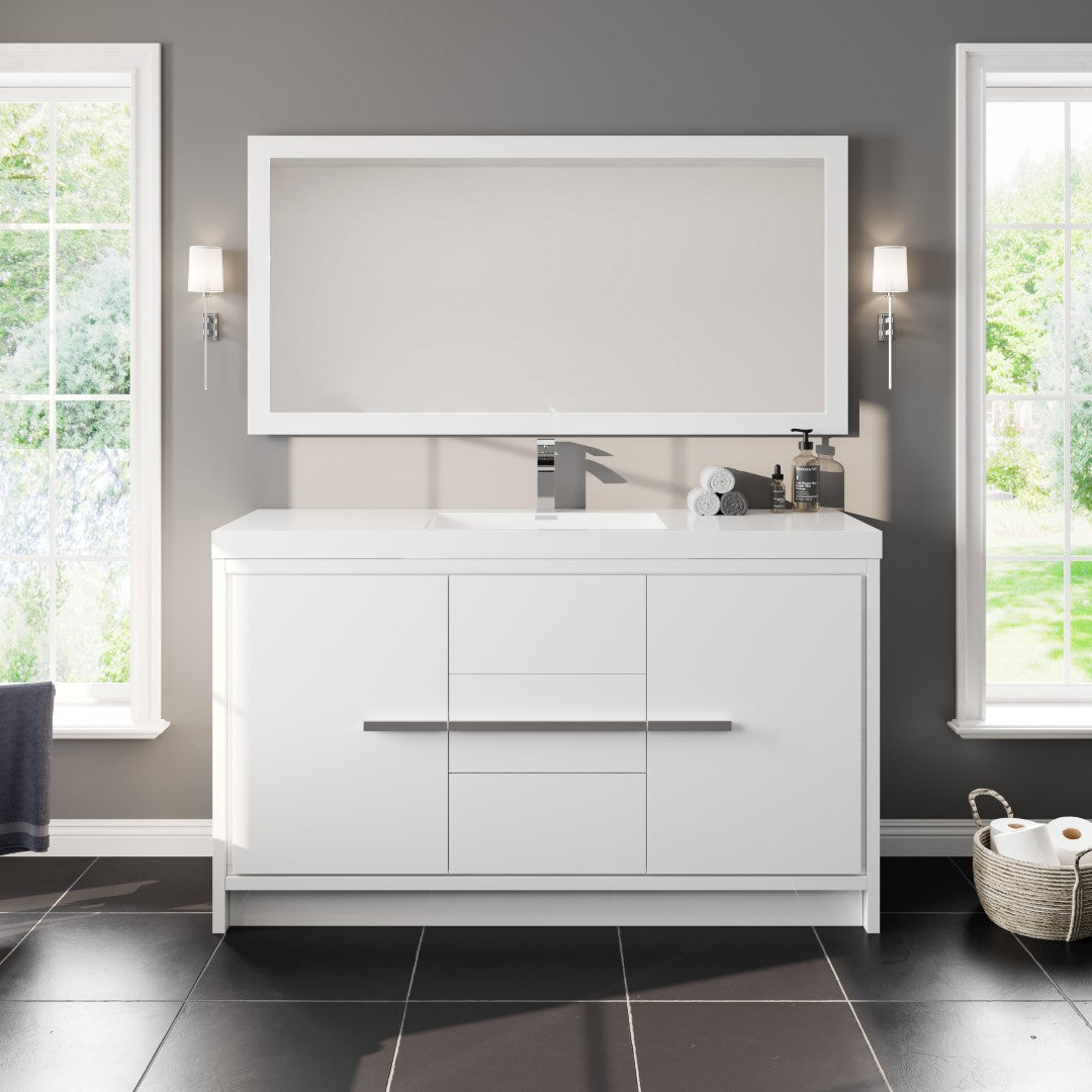 Eviva Sun Wooden Framed Mirror