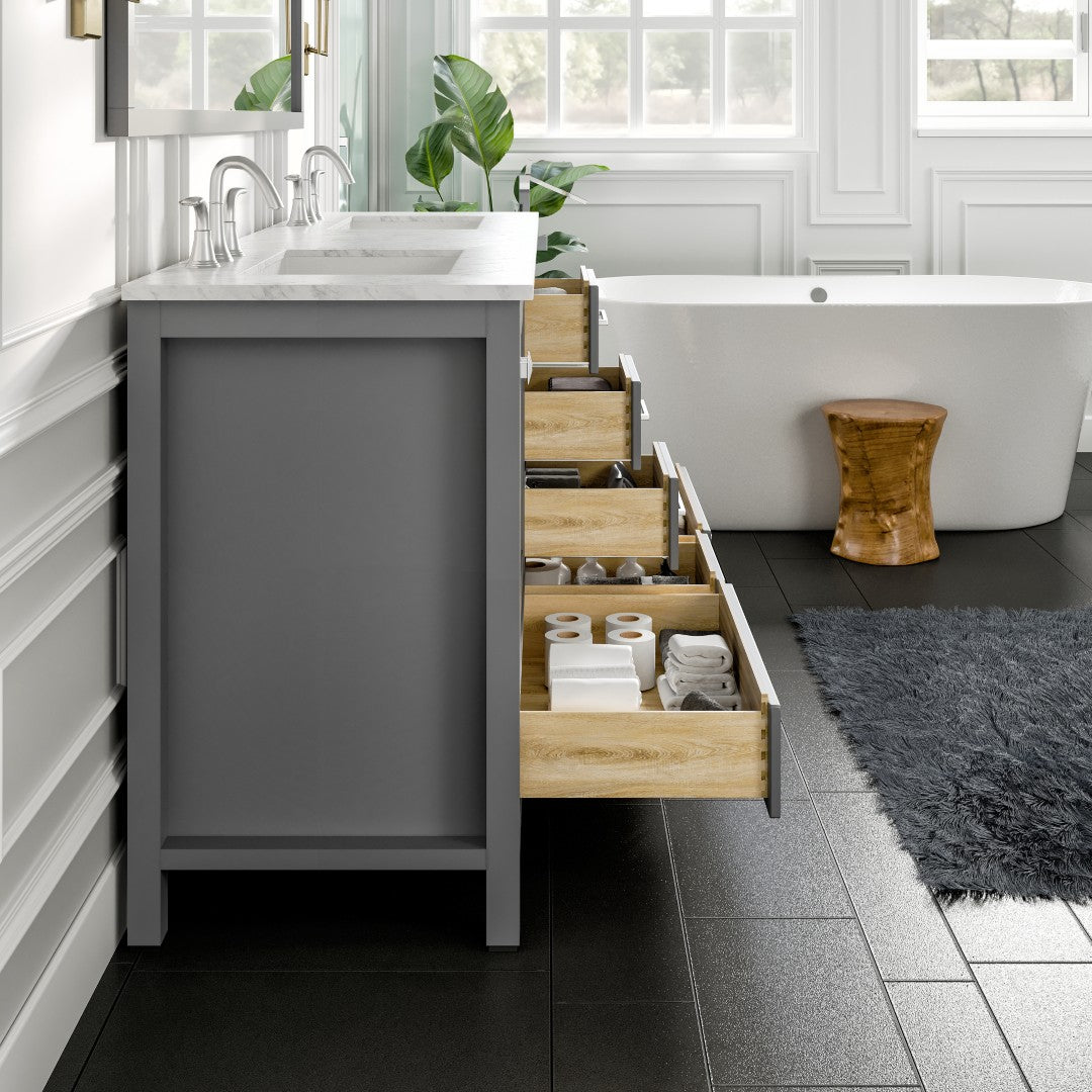 Eviva Aberdeen Transitional Bathroom Vanity (24"-72")