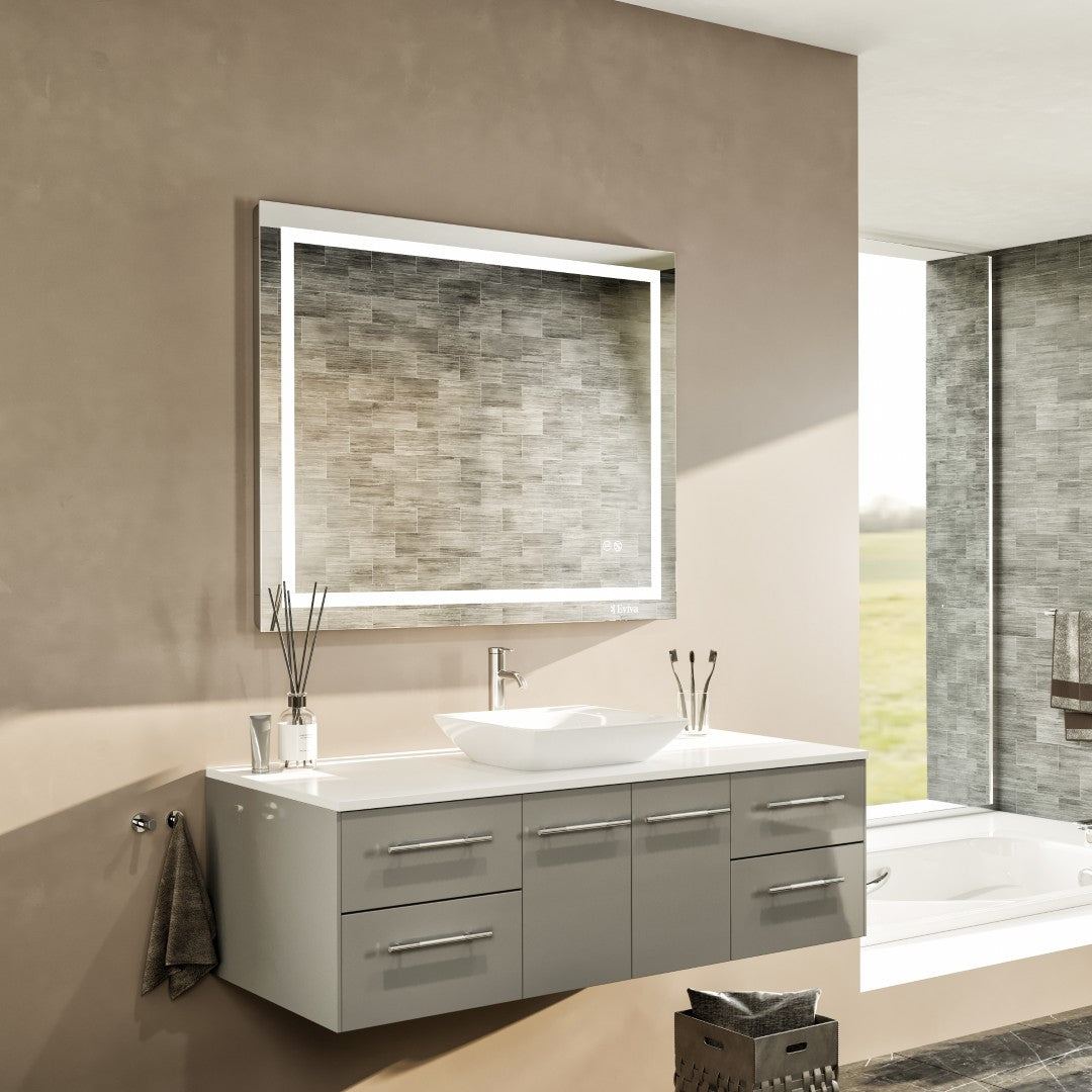 Eviva Glow Frameless Mirror