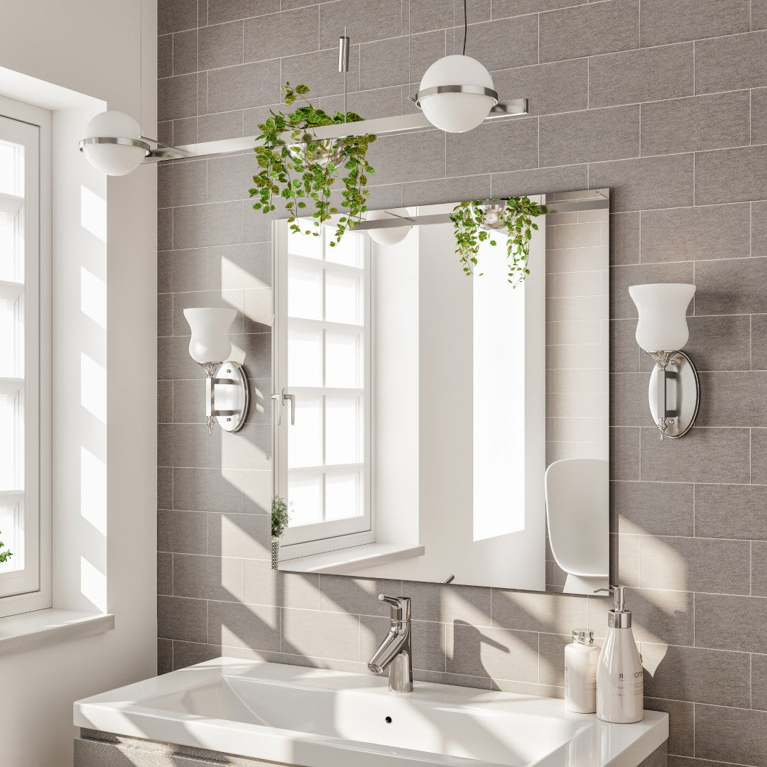 Eviva Sleek Frameless Mirror