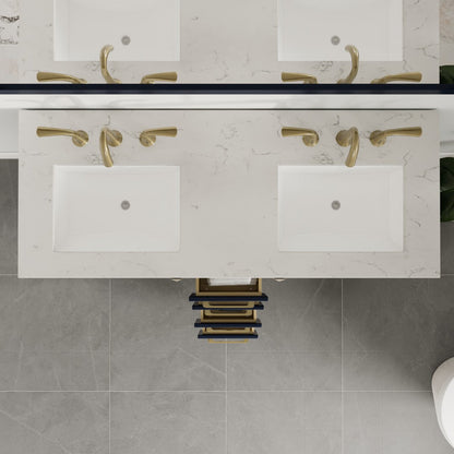 Eviva Aberdeen Bath Vanity with Counter Top and Undermount Porcelain Sink (24"-96")
