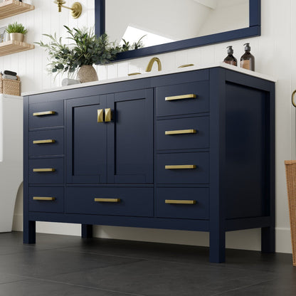Eviva Aberdeen Bath Vanity with Counter Top and Undermount Porcelain Sink (24"-96")