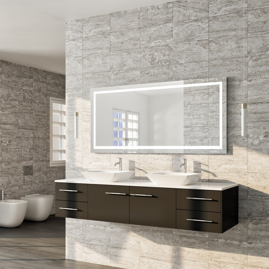 Eviva Glow Frameless Mirror