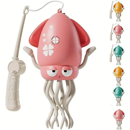 Electric Dancing Octopus Toy – Obstacle Avoidance, LED Lights, Music & Swing for Kids and Gifts