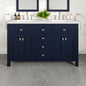 Eviva Artemis Bath Vanity with Engineered Stone Top & Undermount Porcelain Sink (42"-72")